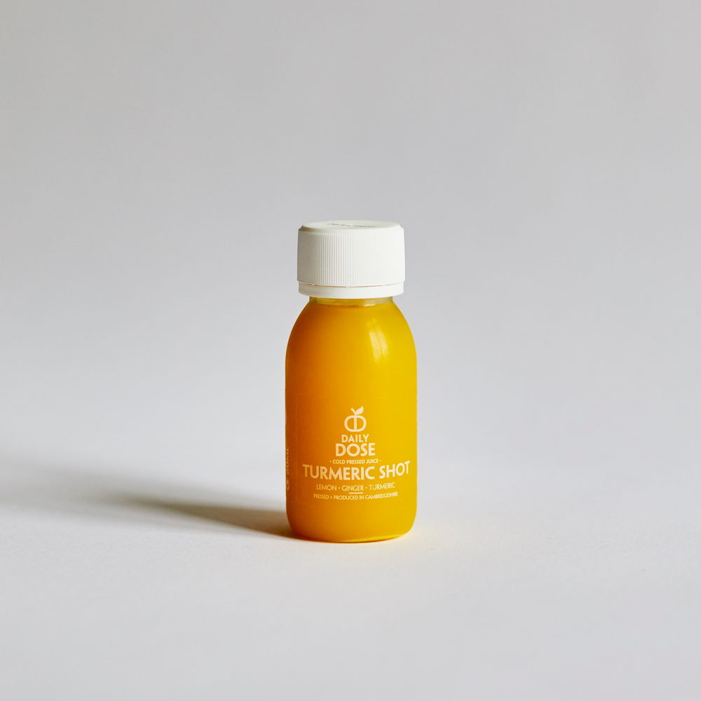 Daily Dose Cold Pressed Turmeric and Ginger Shot