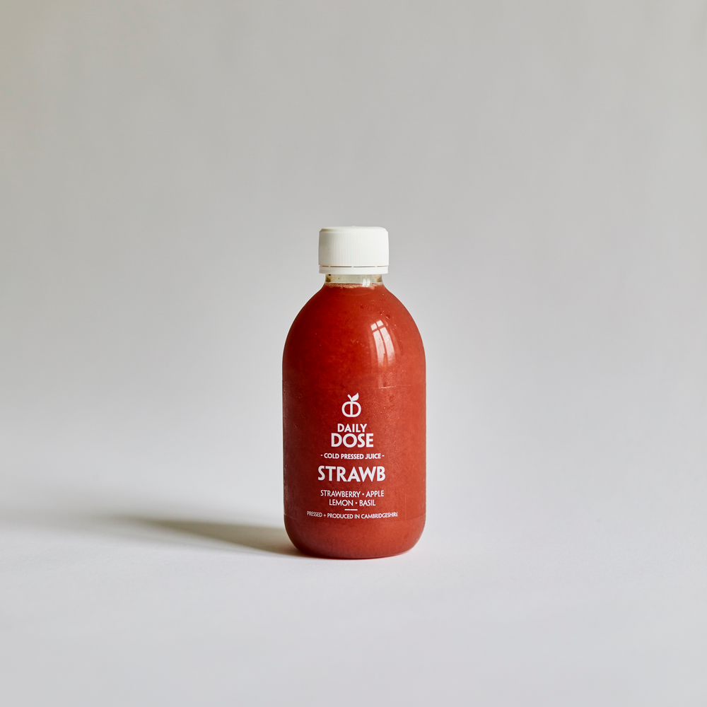 Daily Dose Cold Pressed Strawberry Juice