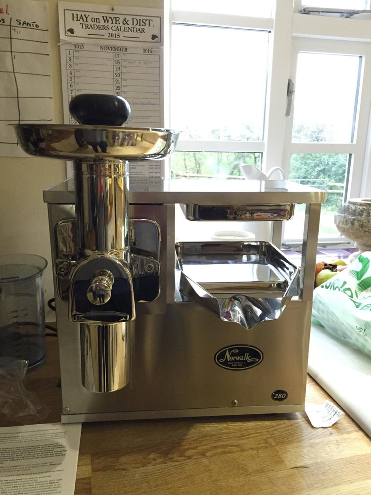 Getting on the juice grind.