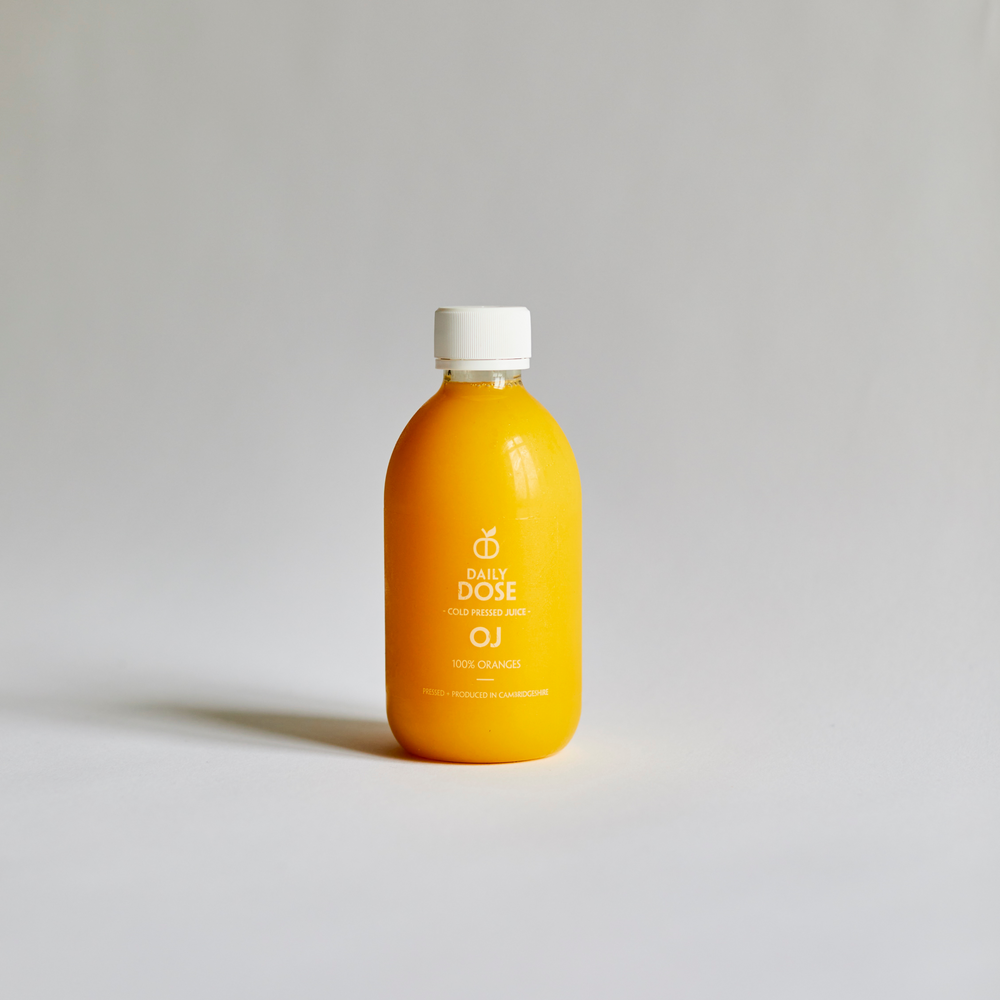 Orange Juice Cold Pressed Daily Dose Juice