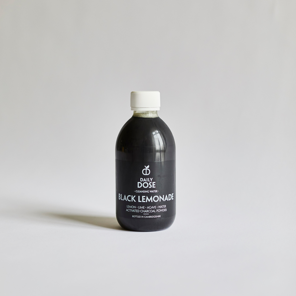
                  
                    Daily Dose Activated Charcoal Black Lemonade detox drink
                  
                